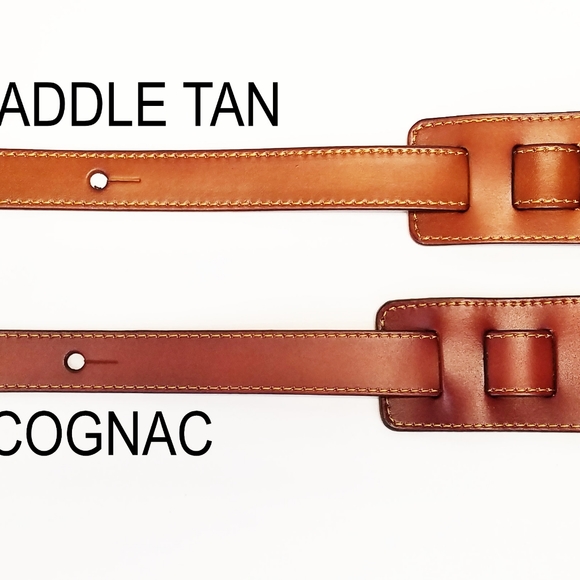Personalized Leather guitar strap - Picture 7 of 13